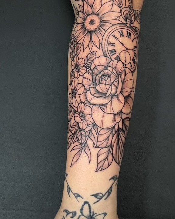 Polynesian tattoo artwork